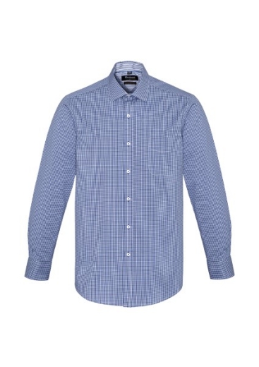 Picture of Biz Corporates Mens Newport Shirt Long Sleeve